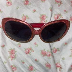 Kid's "Sparkle" Frame Sunglasses with Gradient Sparkle Color